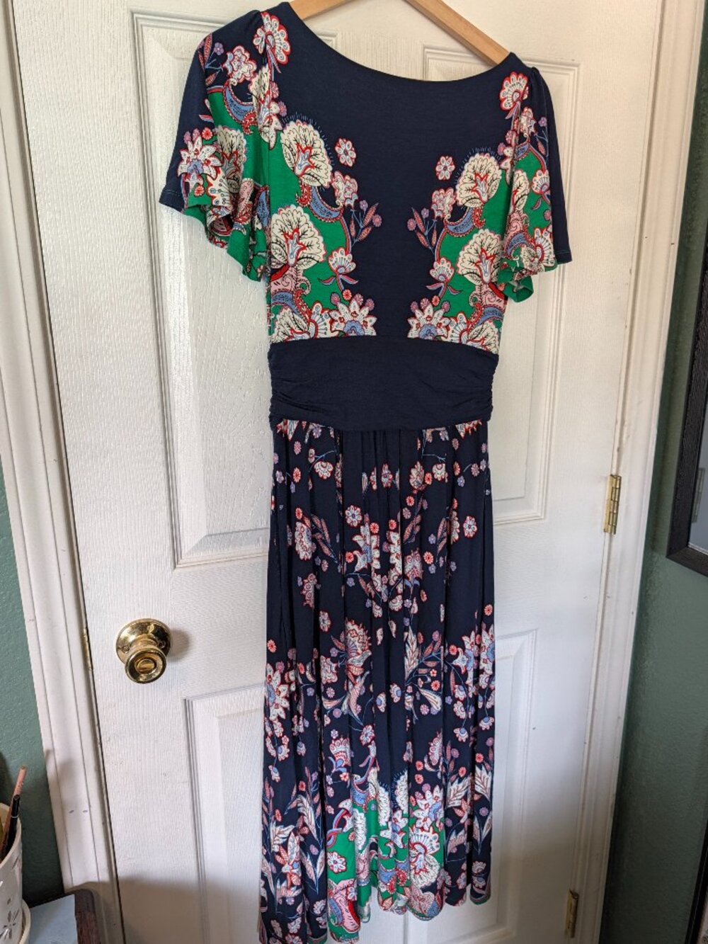 Size 4P Boden Rosemary Jersey Midi Dress